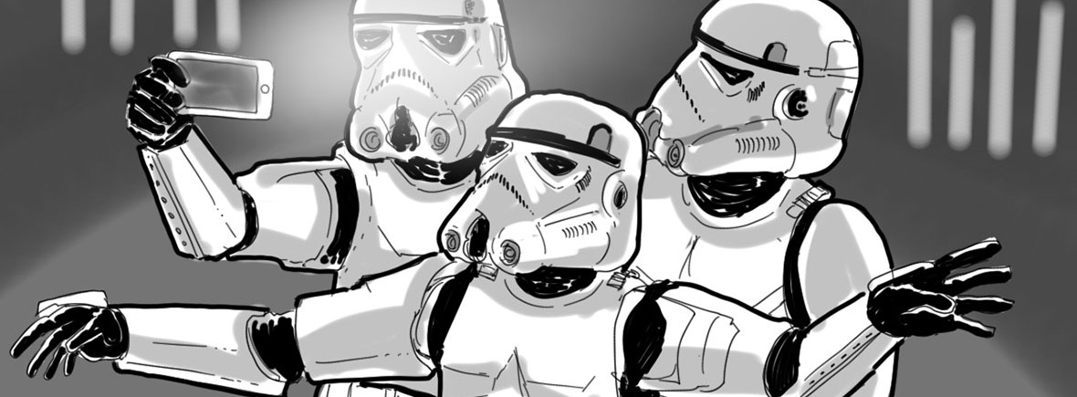 Imagens Storyboard Star Wars Parodia